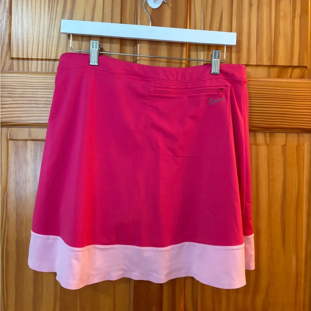 Nike Golf Tour Performance Size Medium Pink Athletic Skort Skirt - Picture 5 of 6